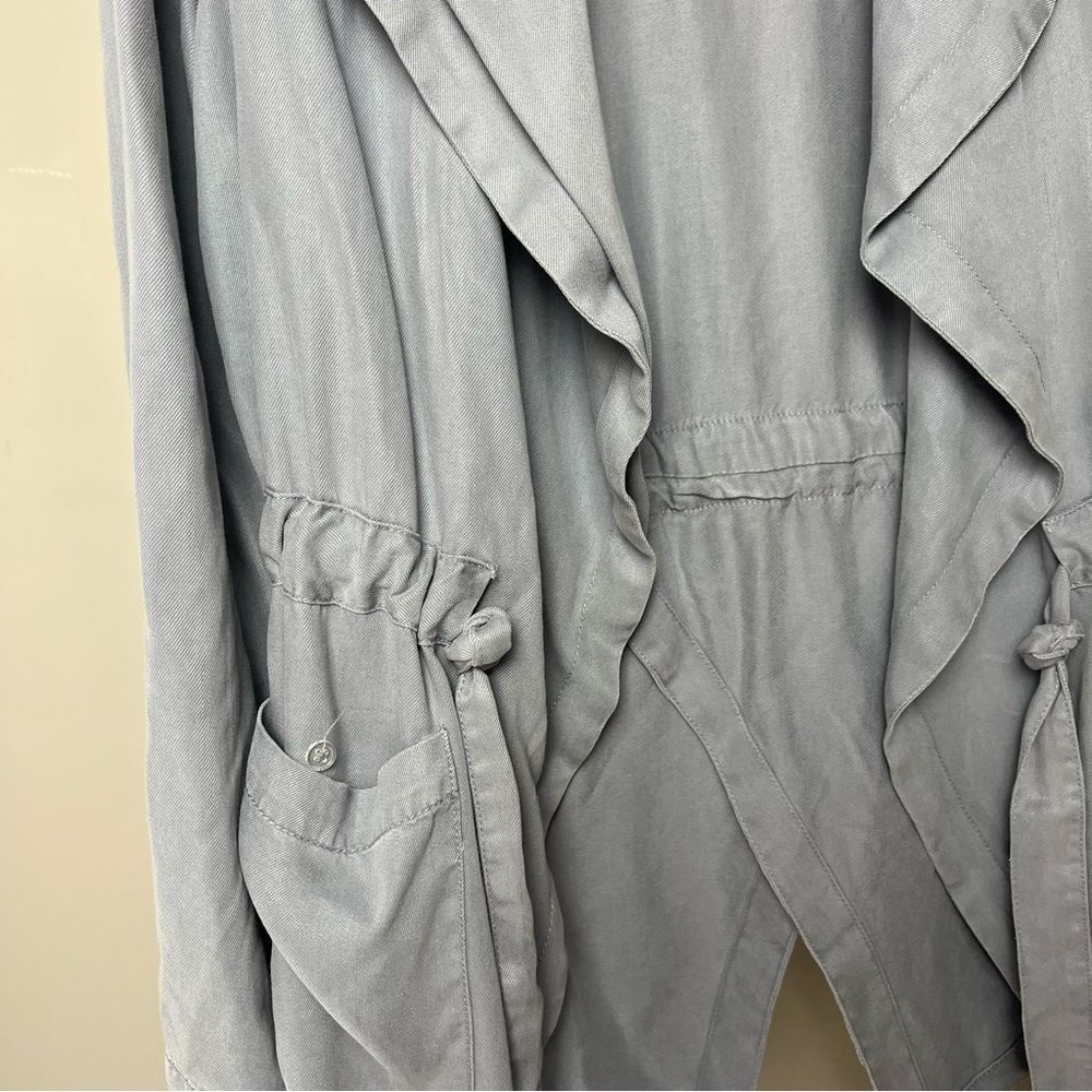Tencel Canvas Open Jacket - Picture 2 of 8